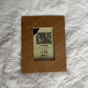 Natural Stone Marble 4x6 Picture Frame Brown